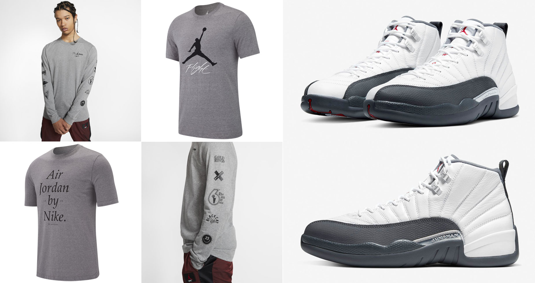 black and white jordan outfit