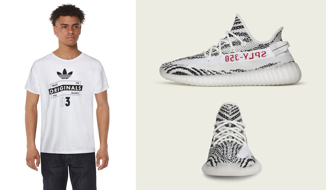 YEEZY BOOST 350 V2 Zebra Clothing Match | adidas Hungary Home Jersey | GiftofvisionShops