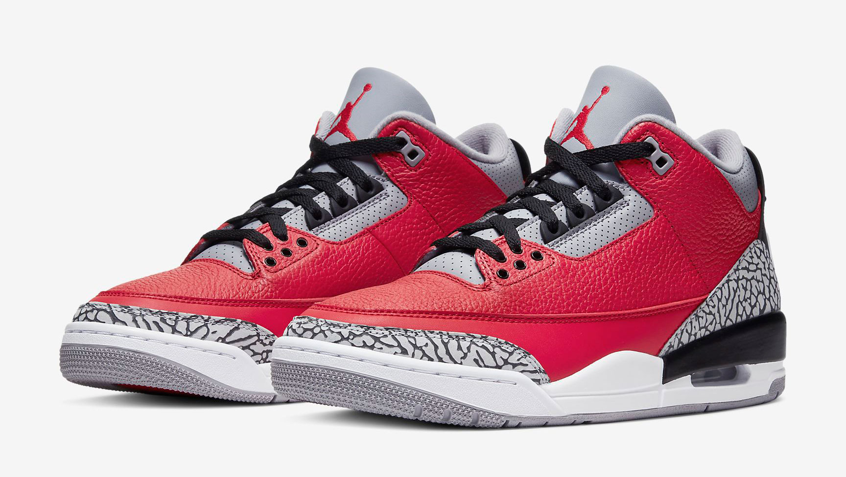 jordan 3s red white and blue