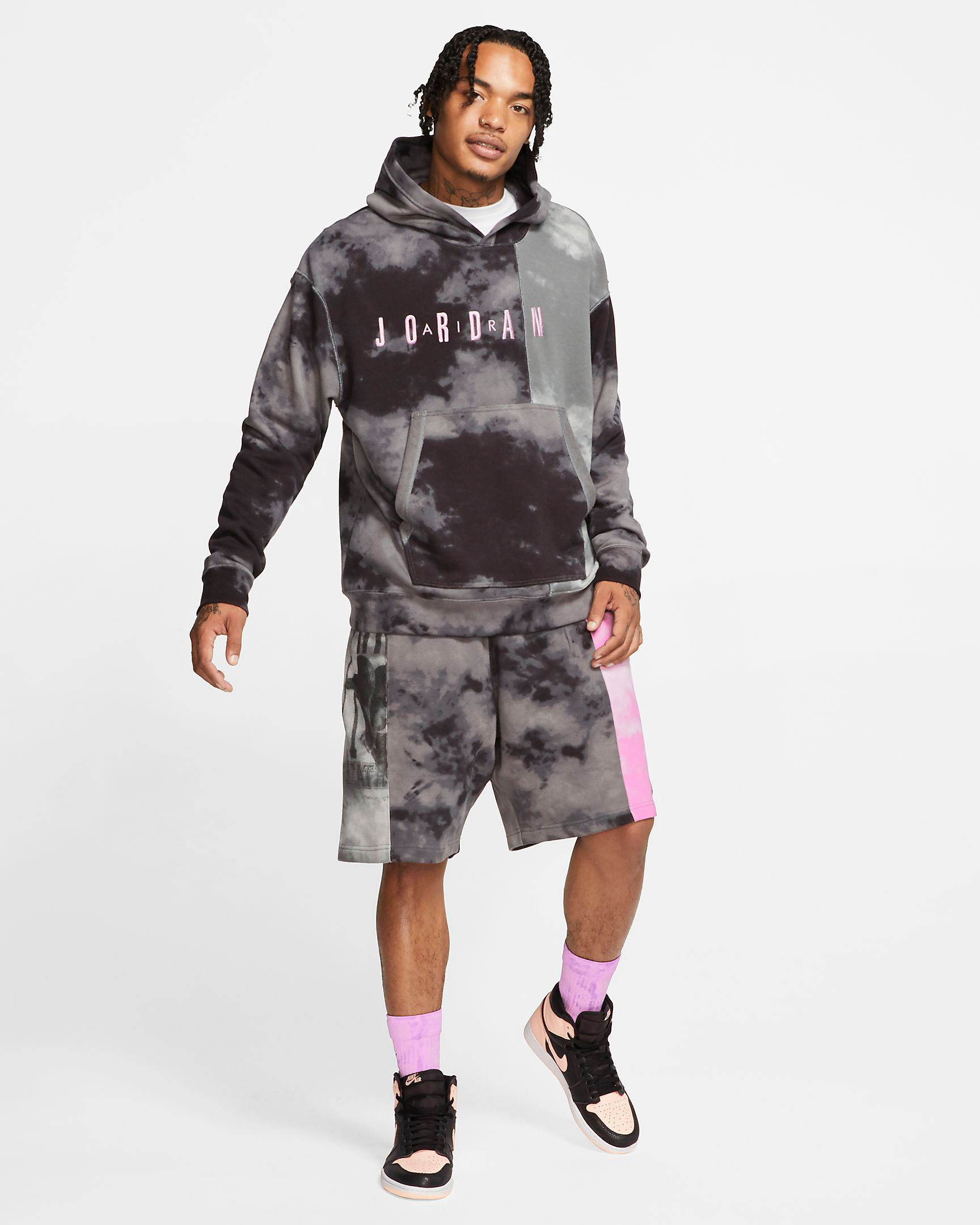 jordan-sport-dna-vintage-hoodie-shorts-black-grey-purple