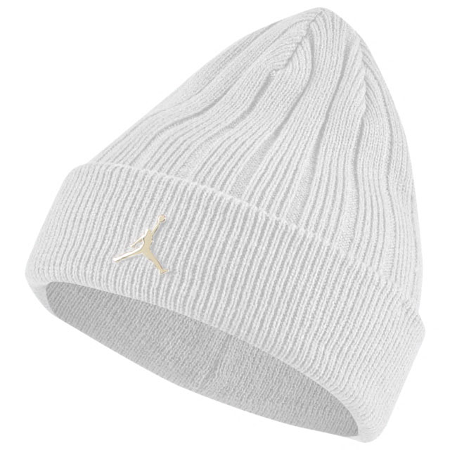 jordan-white-gold-beanie-knit-hat