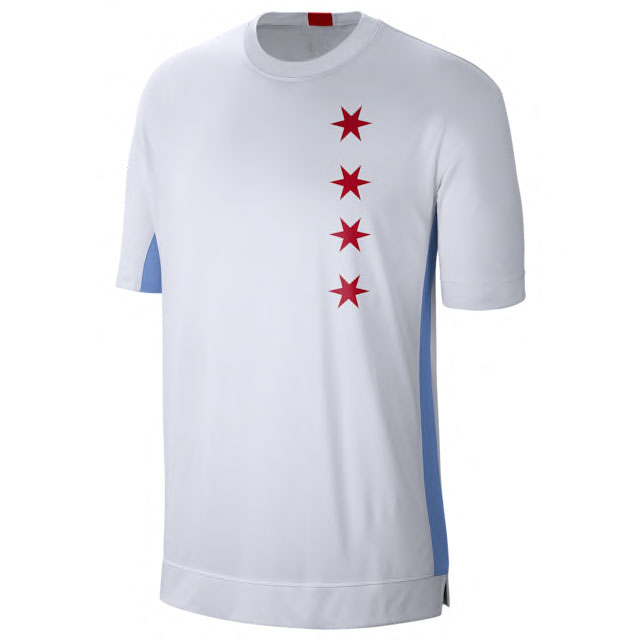 unc to chicago jordan 1 women's shirt