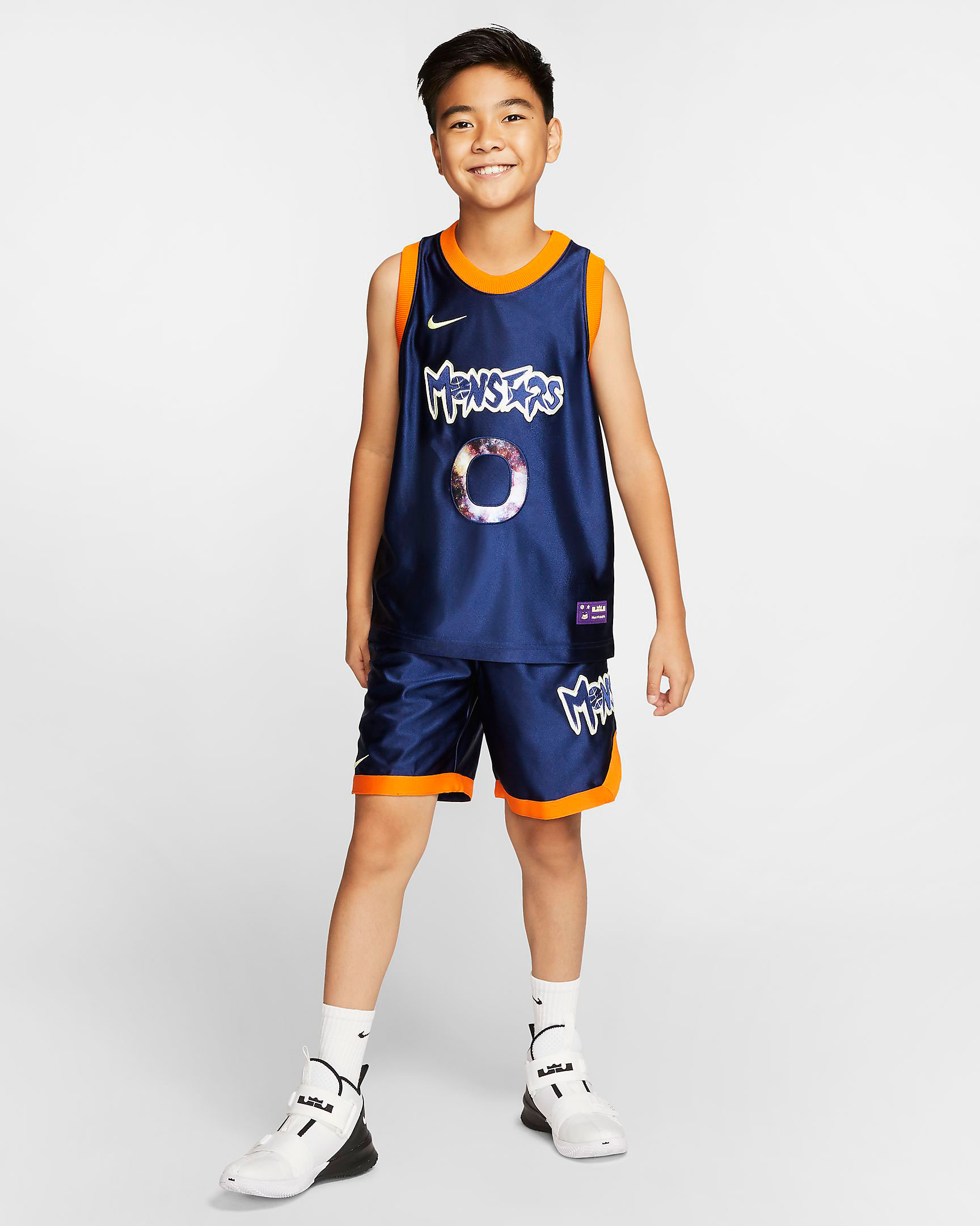 Nike LeBron Monstars Tune Squad Jerseys and Shorts for Kids ...