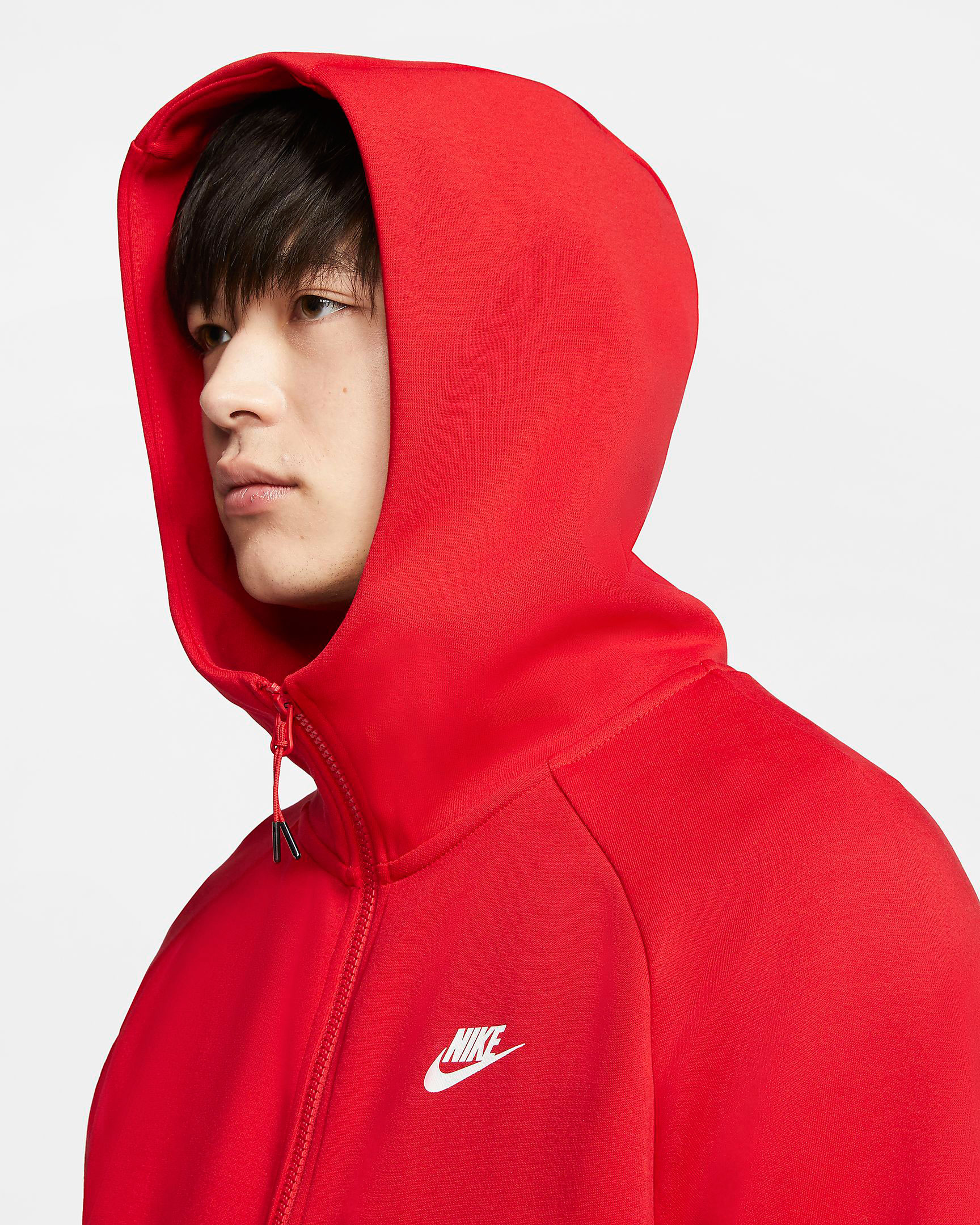 red nike tech fit