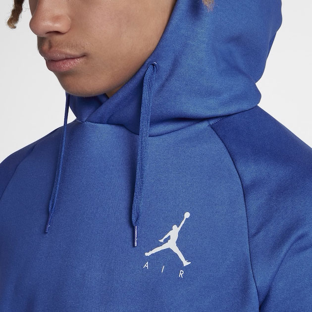 air jordan blue hoodie