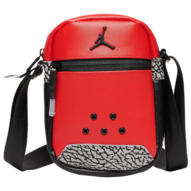 Air Jordan 3 Red Cement Festival Bag 