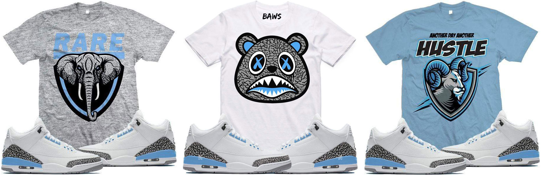 jordan 3 unc outfit