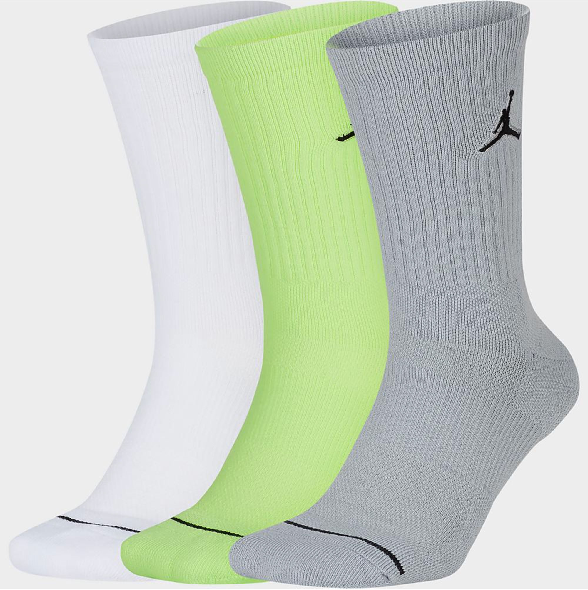 jordan-neon-volt-grey-socks-1