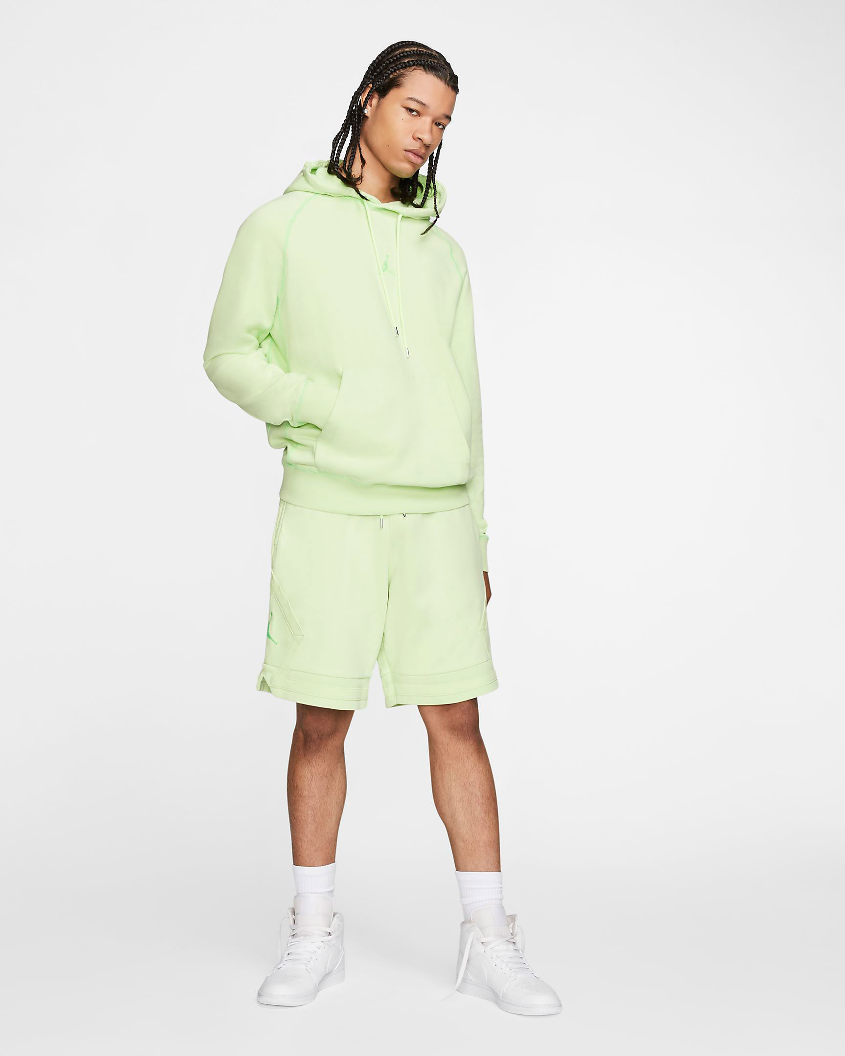 lime green jordan hoodie
