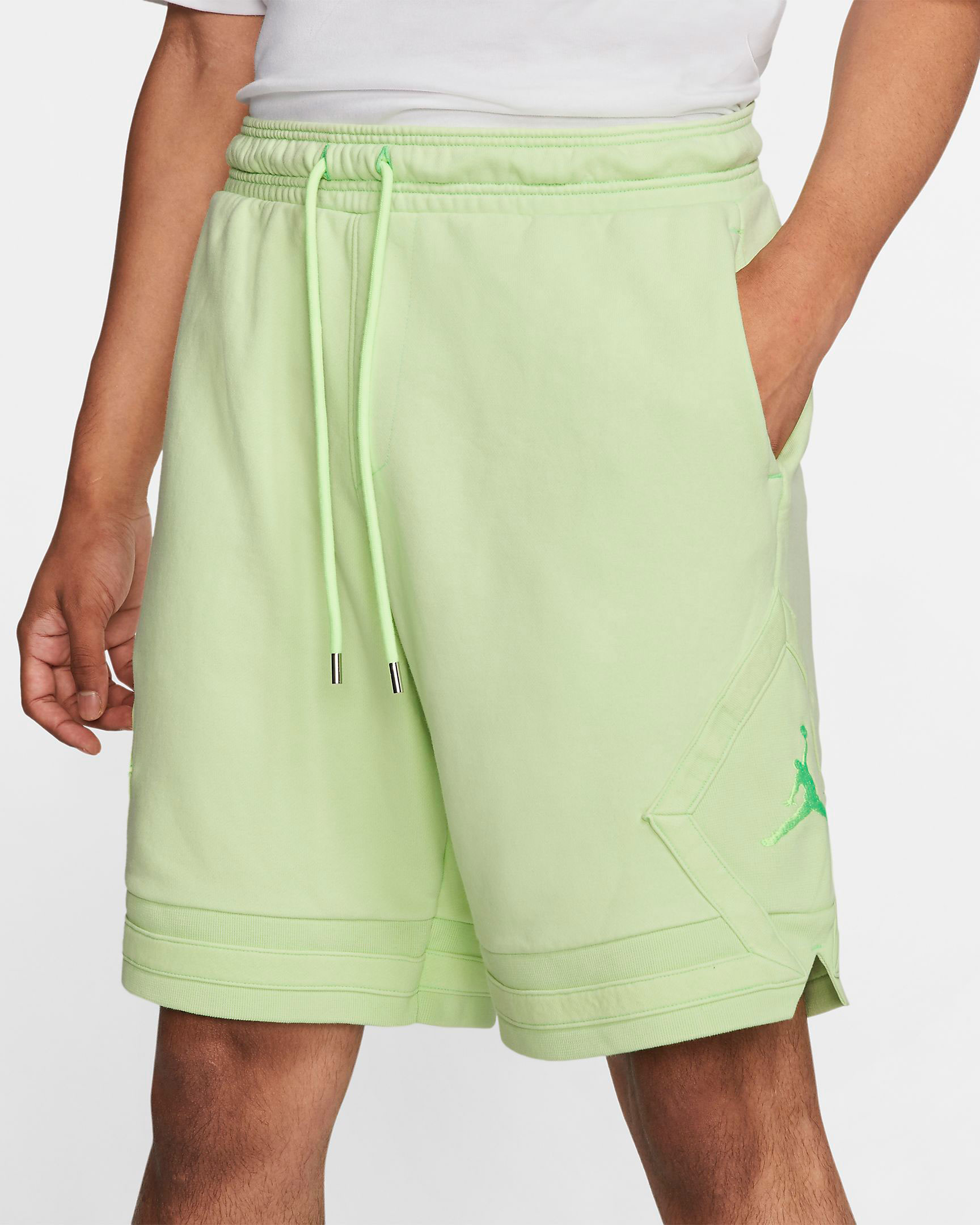 lime green jordan shorts