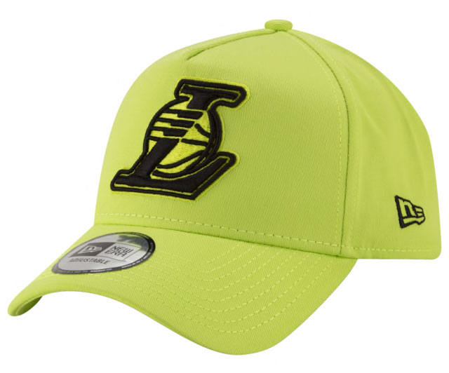new-era-volt-green-nba-snapback-hat-lakers
