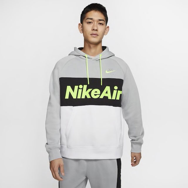 nike grey and green tracksuit