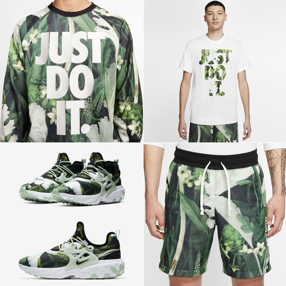 nike just do it floral
