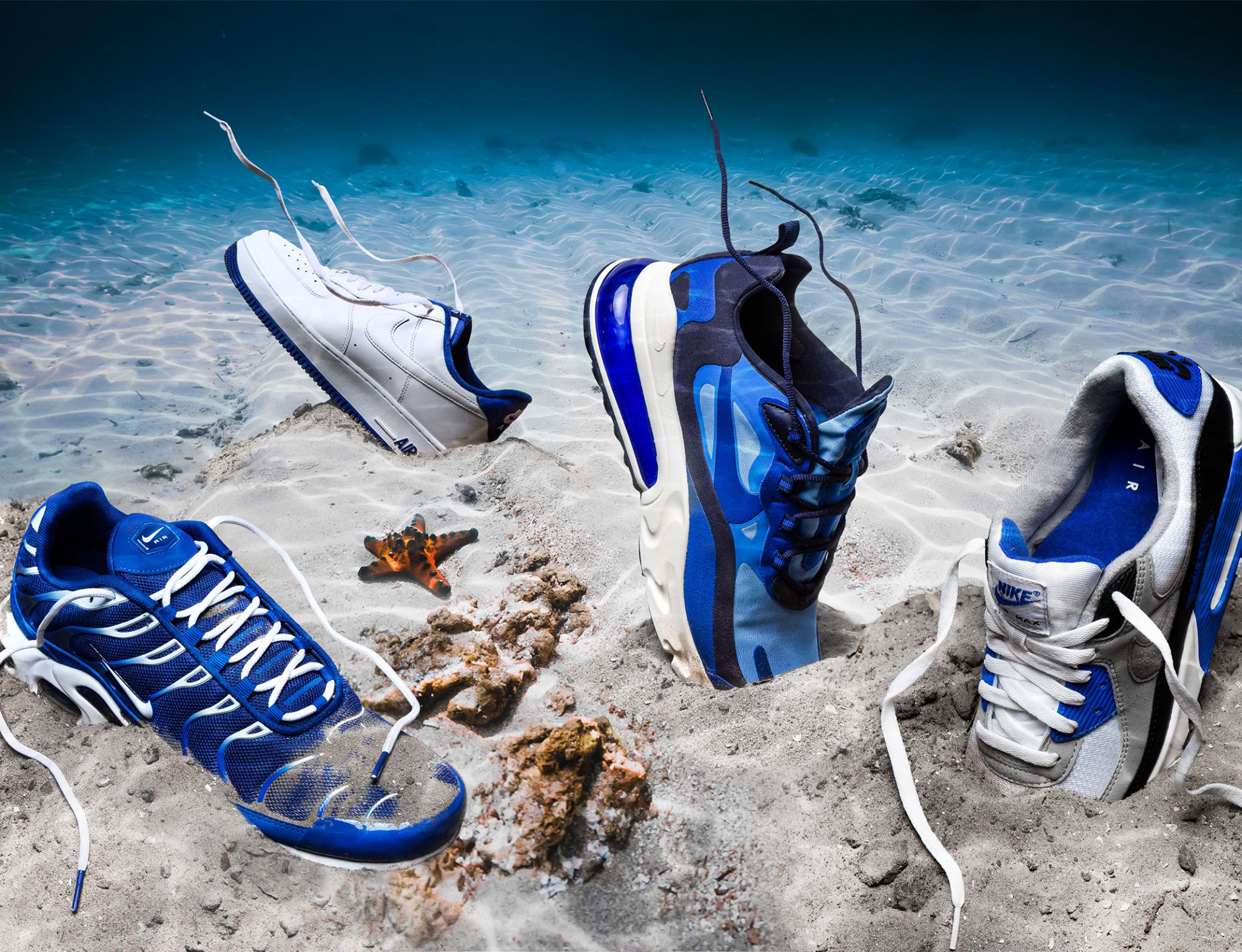 Nike Deep Royal Sea Sneakers and Apparel | SneakerFits.com