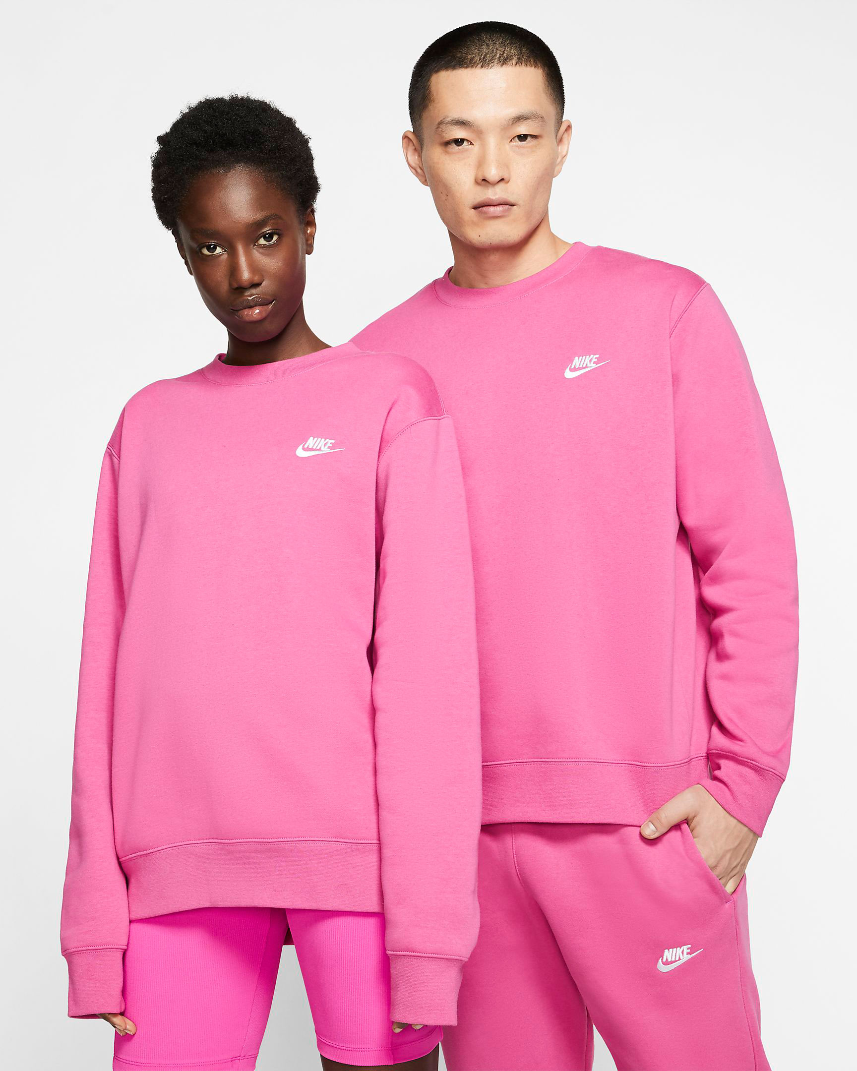 pink nike sportswear