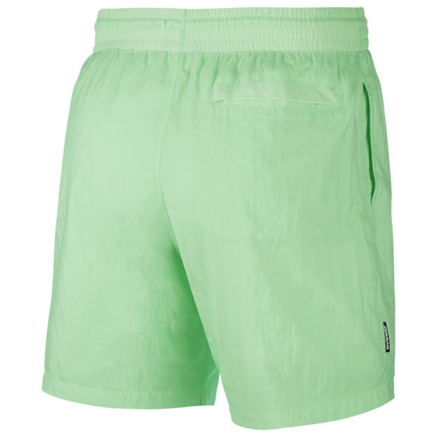 air-jordan-13-flint-shorts-green-3