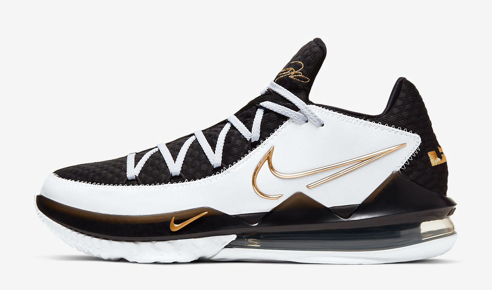 nike-lebron-17-low-white-black-gold-release-date