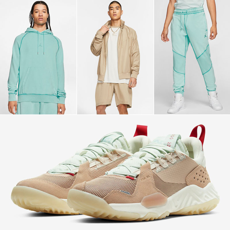 tan nike outfit