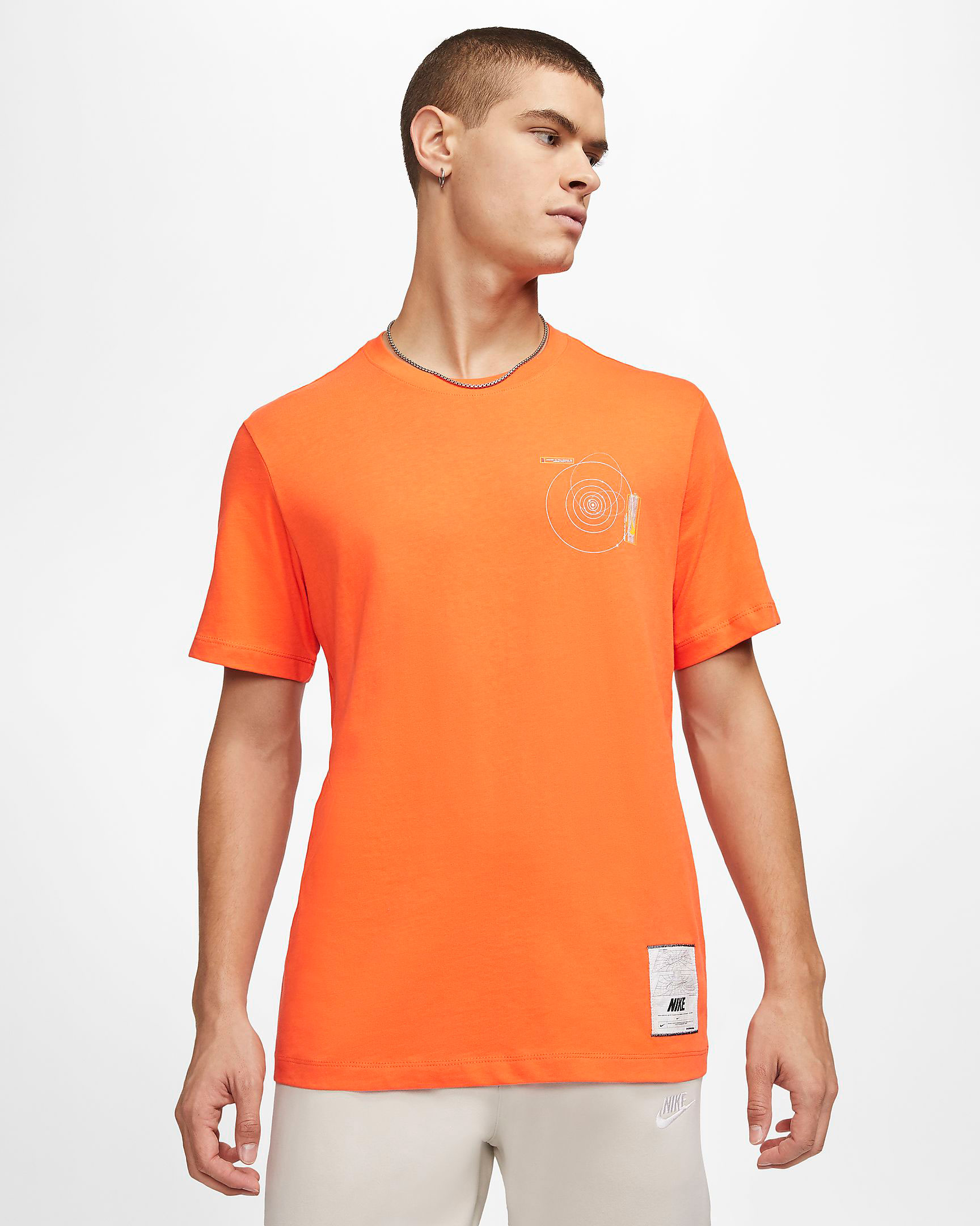 foamposite rugged orange shirt