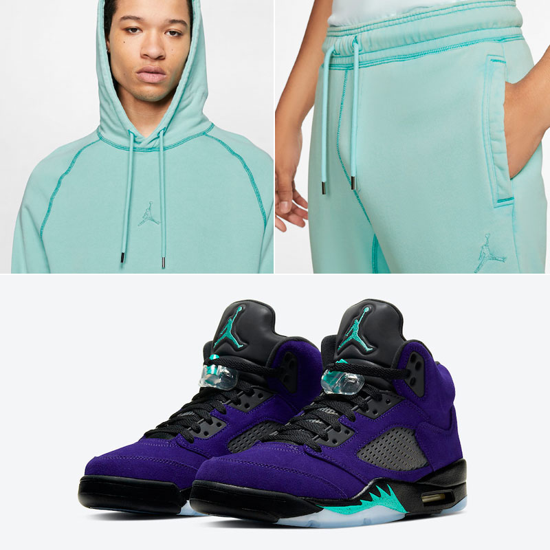 Air Jordan 5 Alternate Grape Outfit 