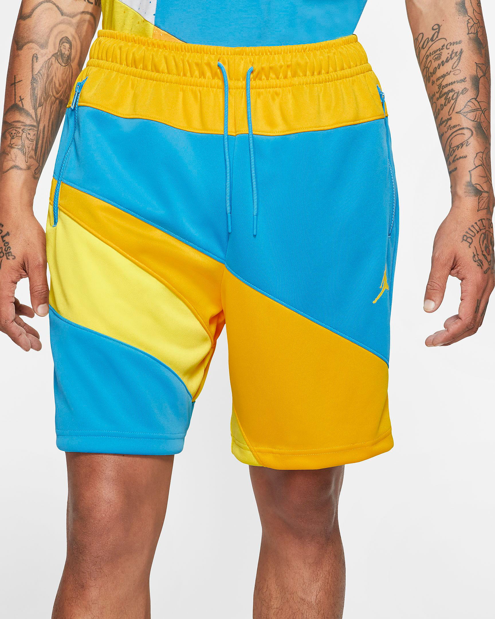jordan-wave-shorts-blue-yellow