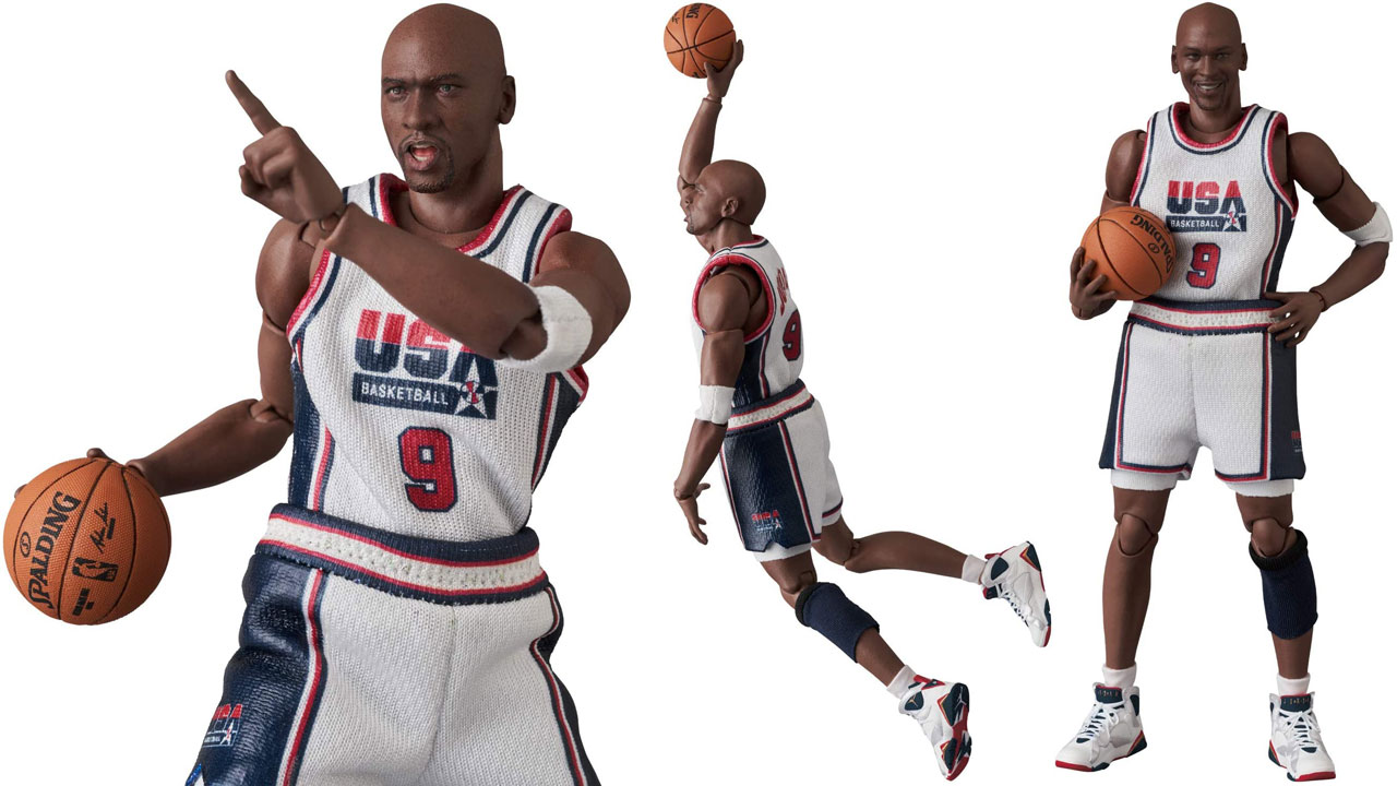 Michael Jordan Team USA MAFEX Action Figure | SneakerFits.com