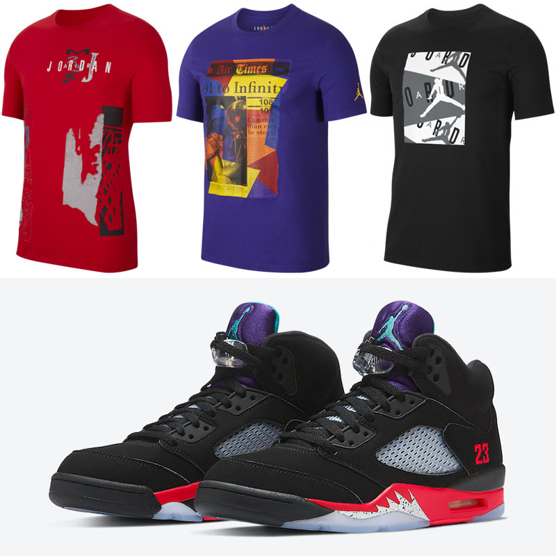 Air Jordan 5 Top 3 Shirts | SneakerFits.com