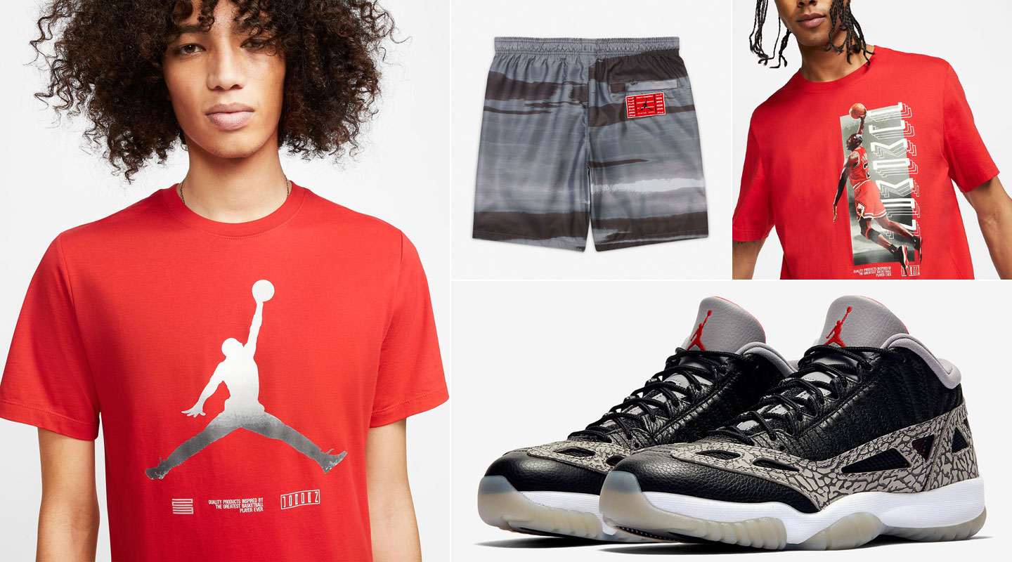red 11s outfit