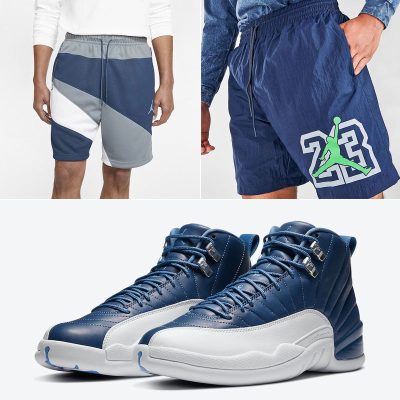 Air Jordan 12 Indigo Shorts to Match 