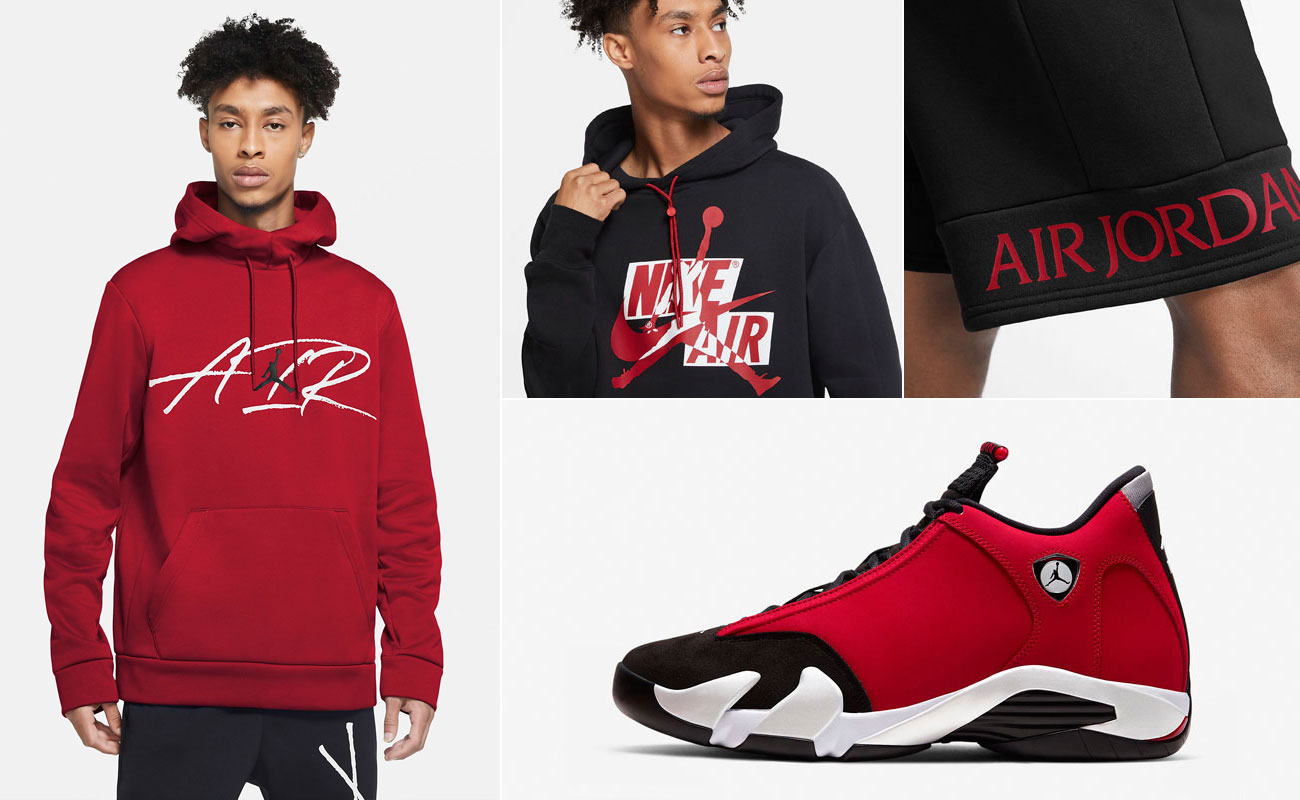 outfits with red jordans