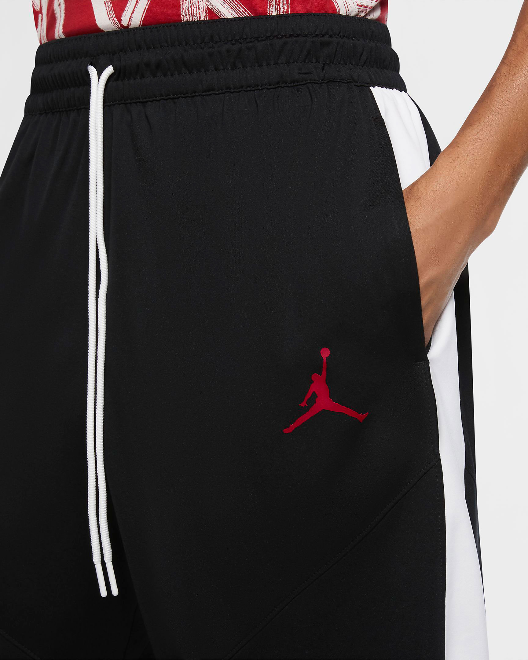 jordan-black-white-gym-red-basketball-shorts-2