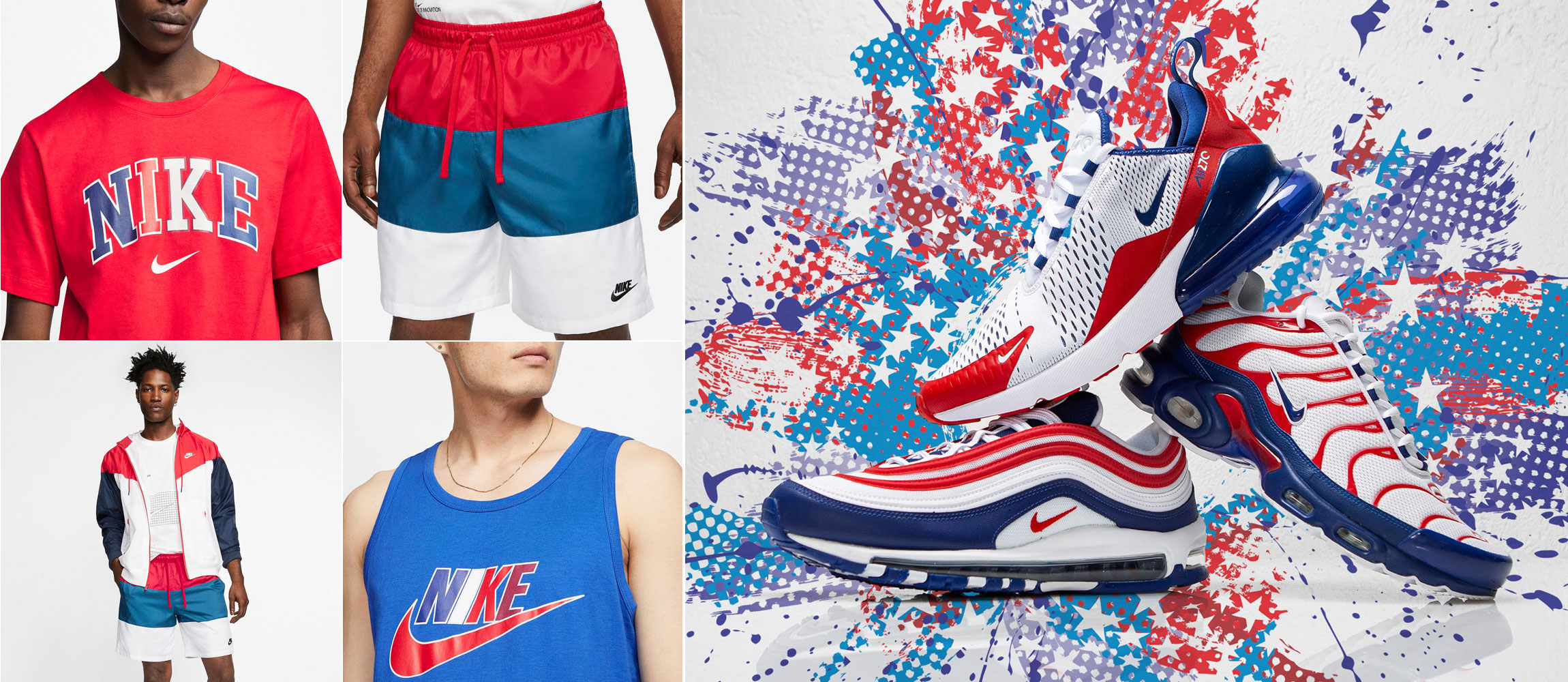 Nike July 4th USA Sneakers and Clothing 