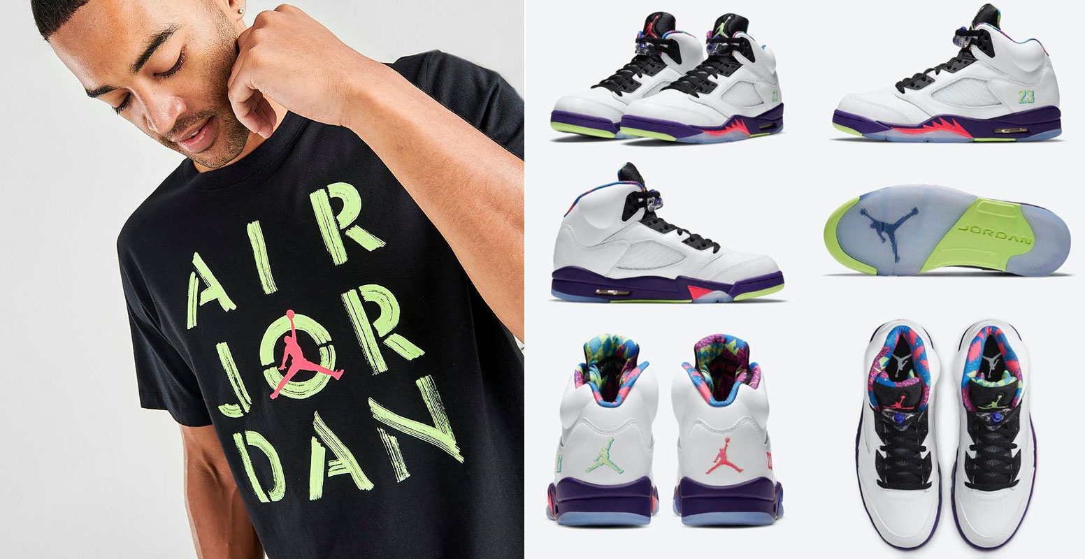 Air Jordan 5 Bel Air Alternate Shirt | SneakerFits.com