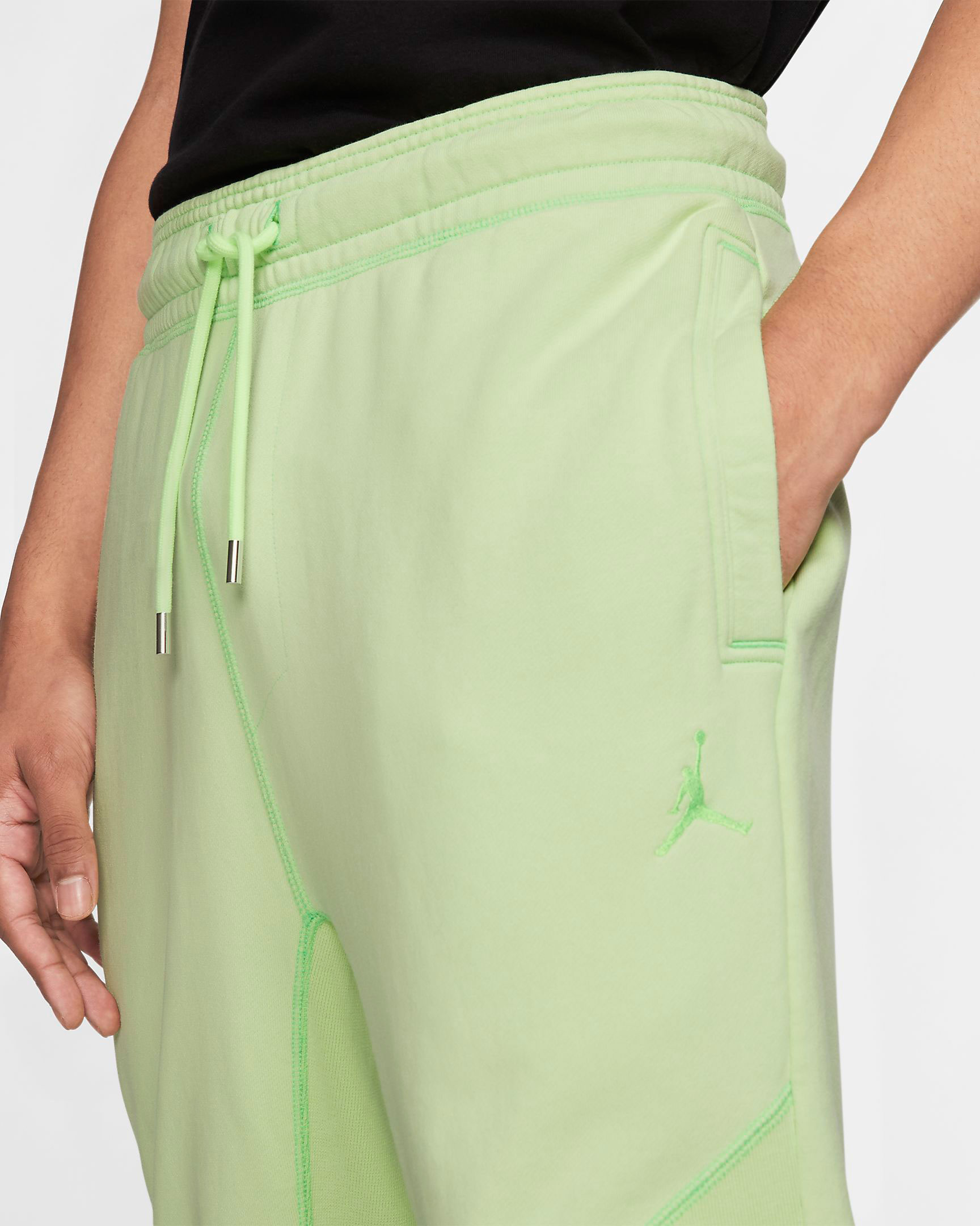 jordan-5-ghost-green-alternate-bel-air-jogger-pants