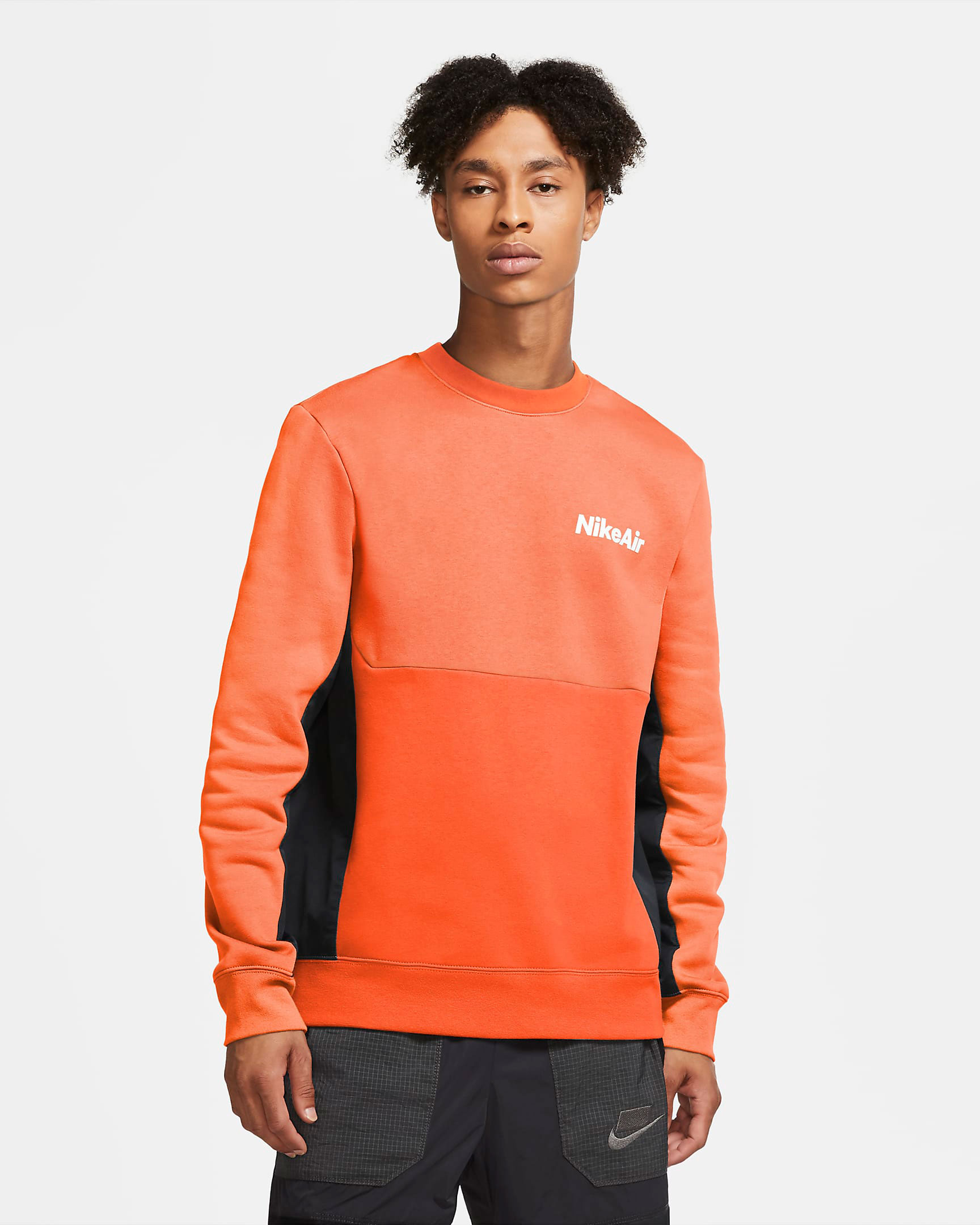 nike-air-fleece-crew-sweatshirt-orange