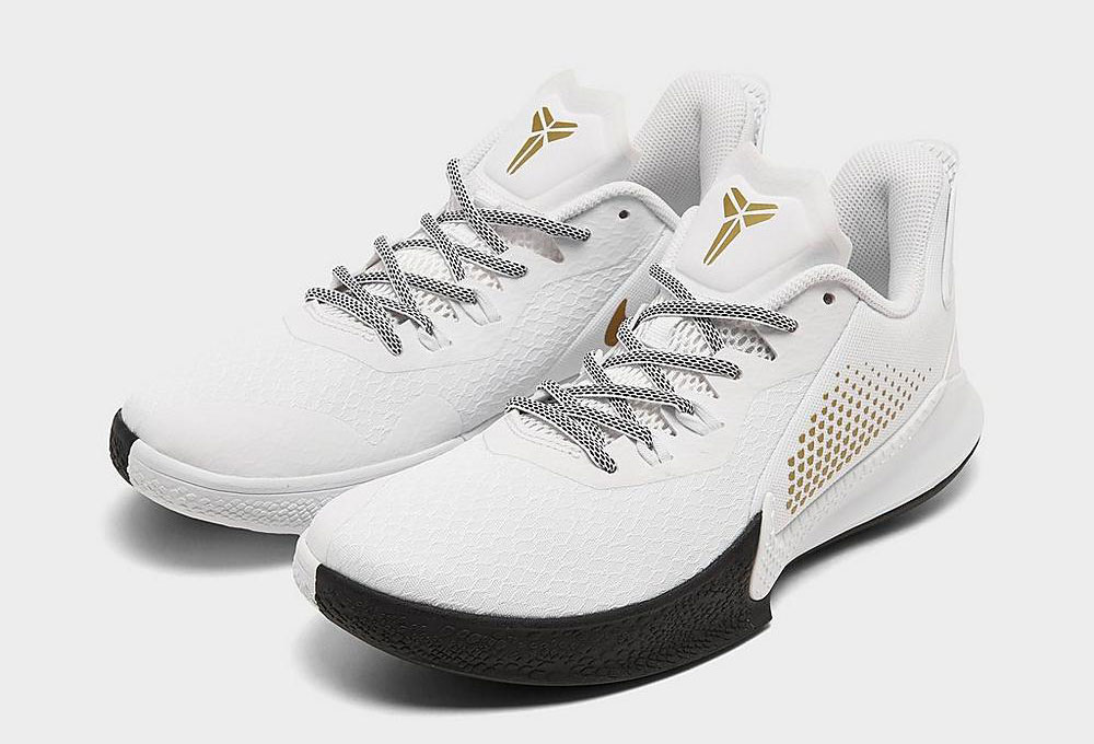 white and gold kobes