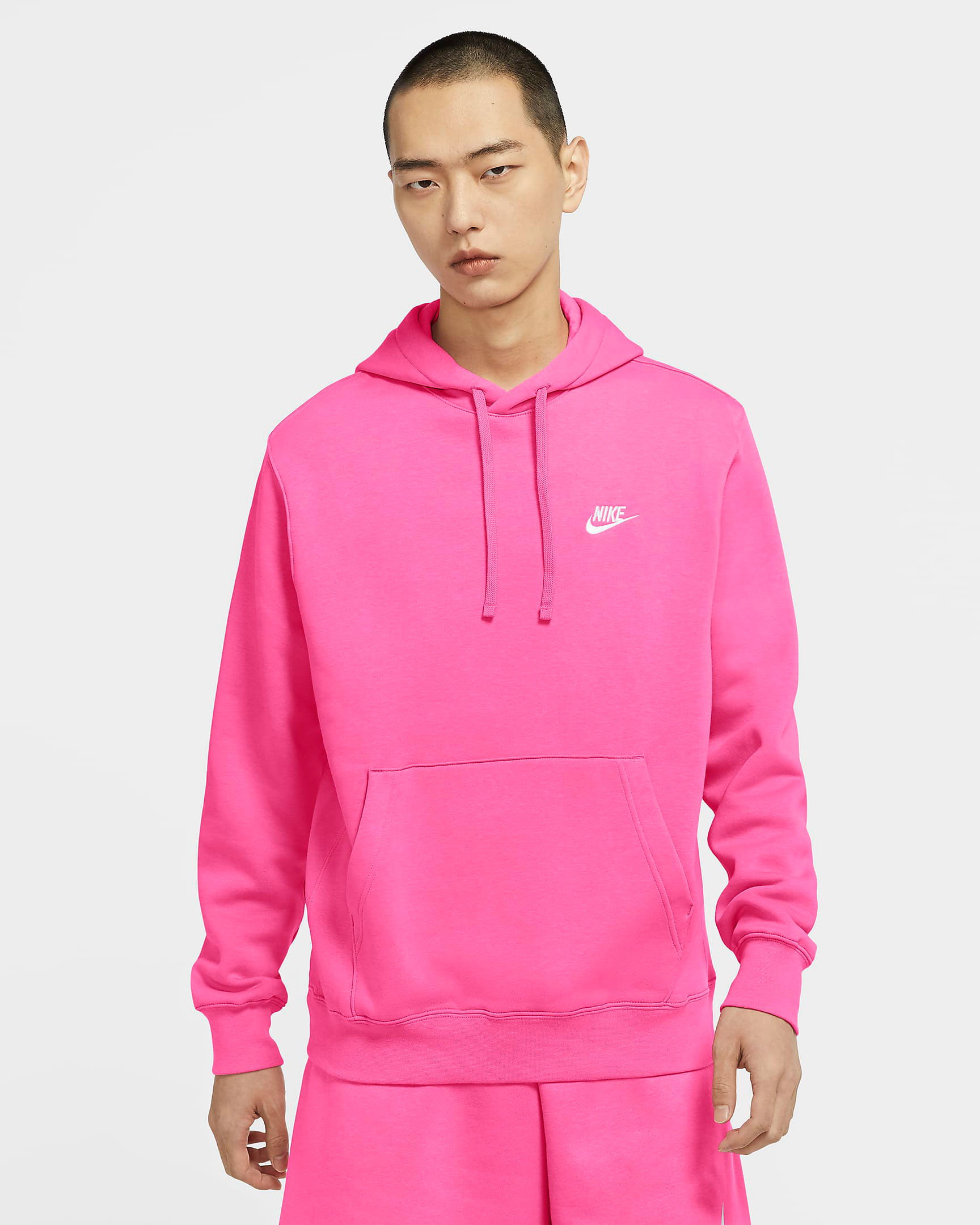 racer pink hoodie