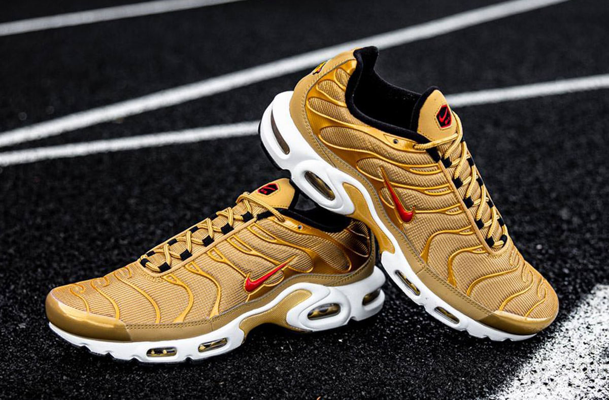 where to buy nike screen Air Max plus gold bullet 2020