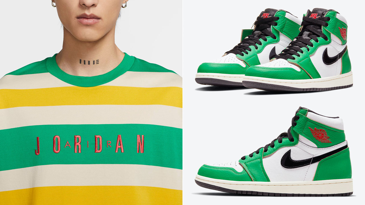 outfits for green jordan 1