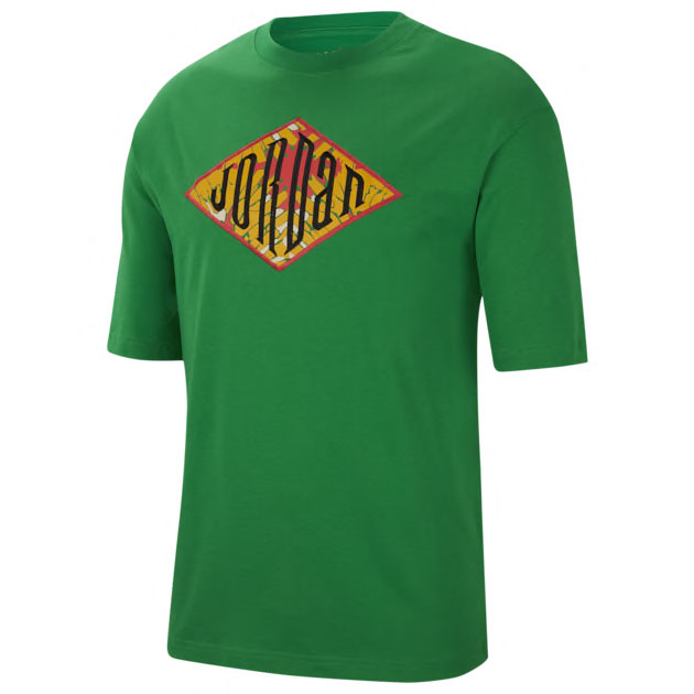 air-jordan-1-high-lucky-green-shirt