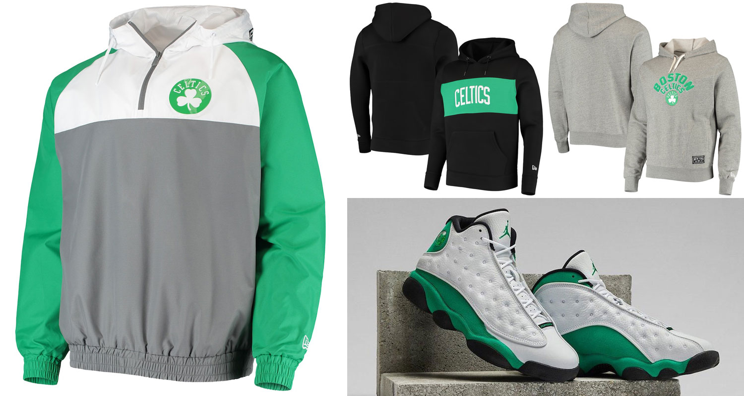 air-jordan-13-lucky-green-celtics-new-era-hoodies