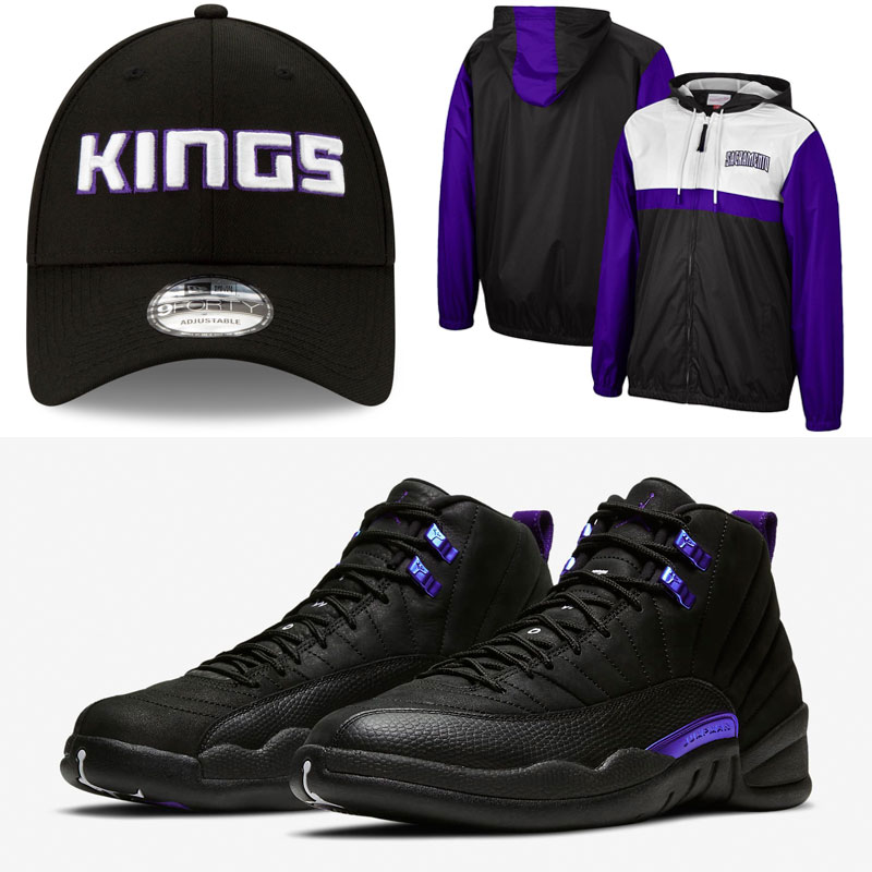 jordan-12-black-concord-kings-retro-hat-clothing-outfit