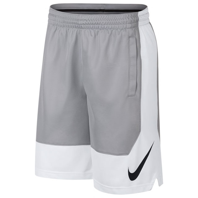 nike adapt bb 2 mag grey basketball shorts 1