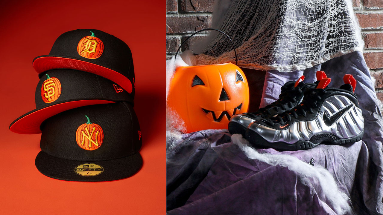 nike-foamposite-pro-halloween-new-era-hat-match