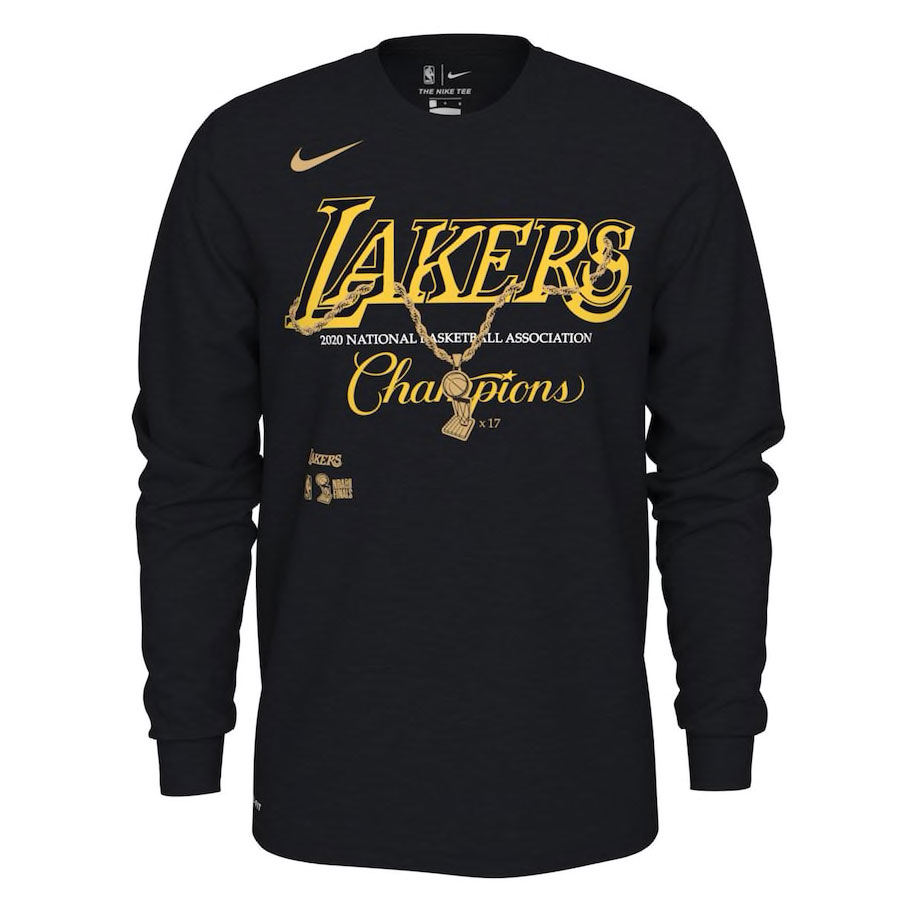 Nike LA Lakers 2020 NBA Champion Shirts | SneakerFits.com