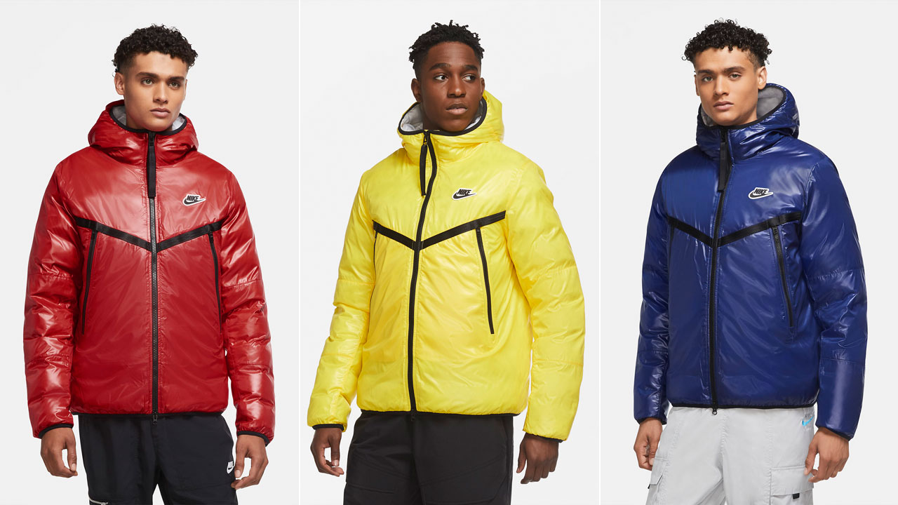 nike sportswear windrunner repel fill jackets