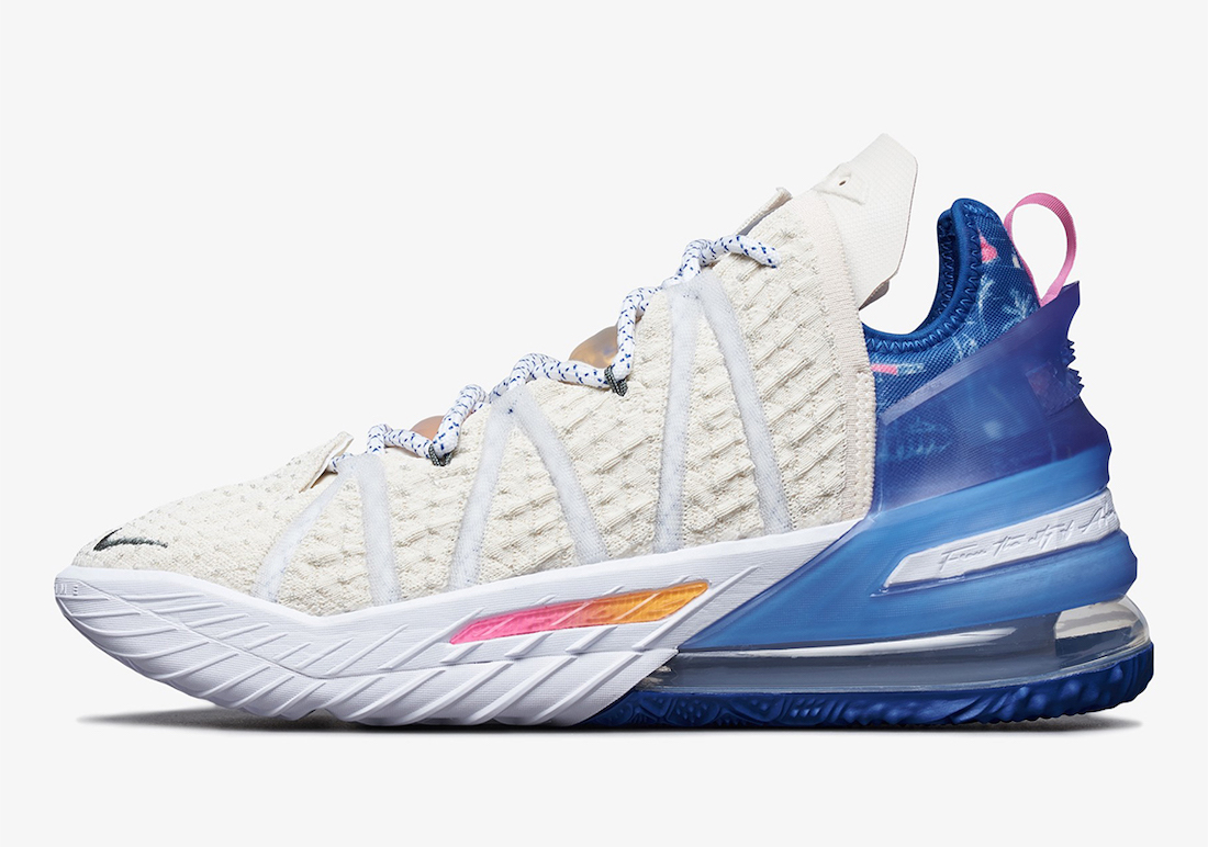 Nike LeBron 18 Los Angeles By Day DB8148 200 Release Date 1