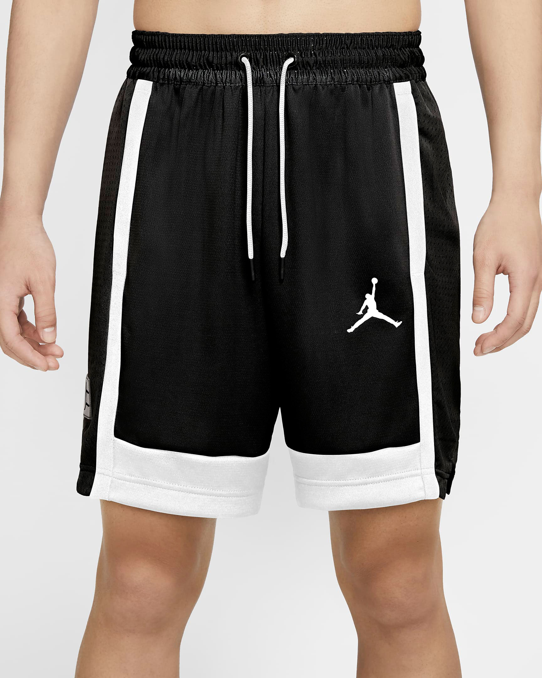 air-jordan-11-jubilee-black-white-jordan-shorts-1