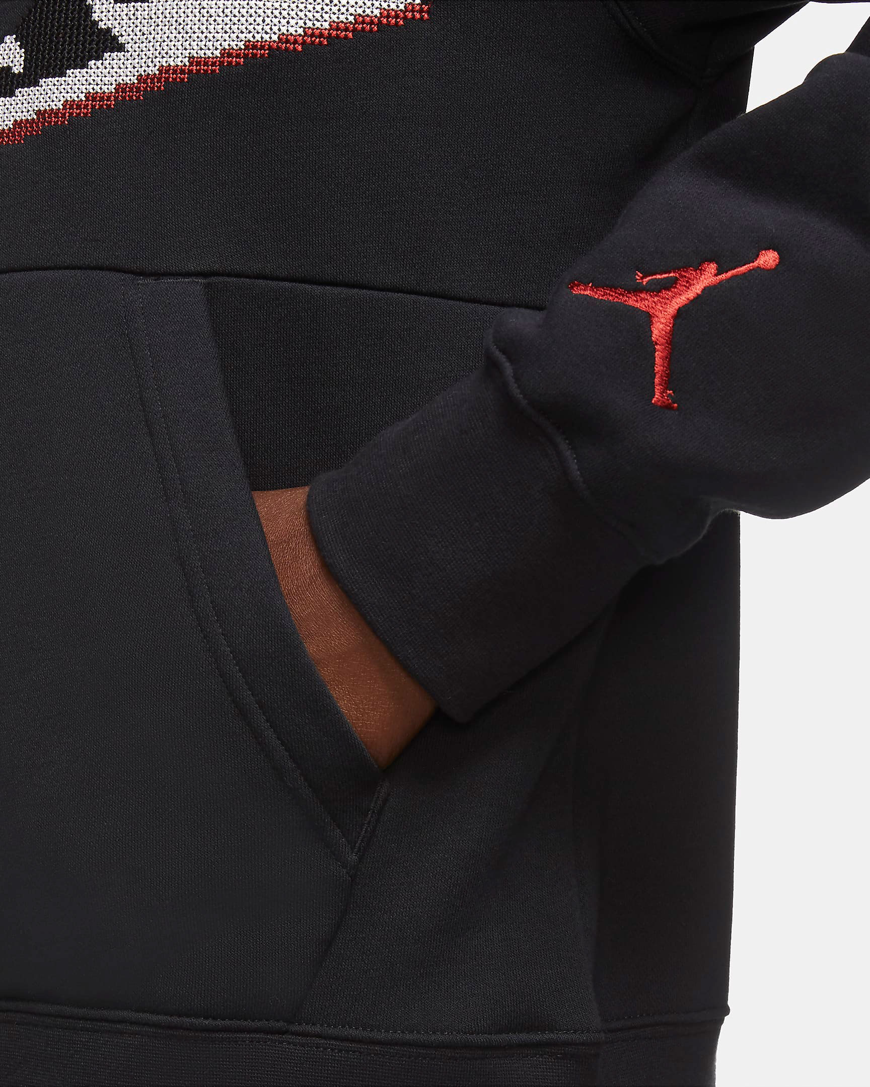 jordan-aj1-knit-stocking-holiday-hoodie-black-3