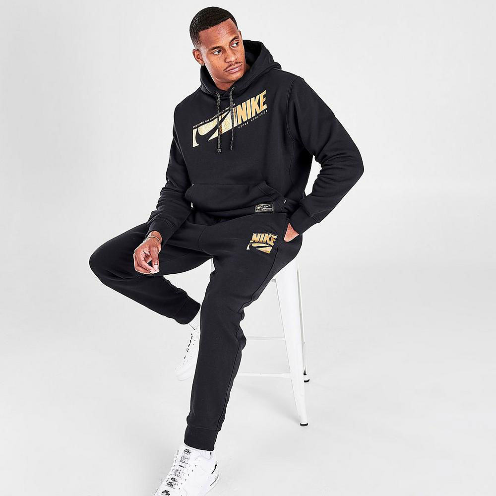 nike-black-metallic-gold-hoodie-jogger-pants